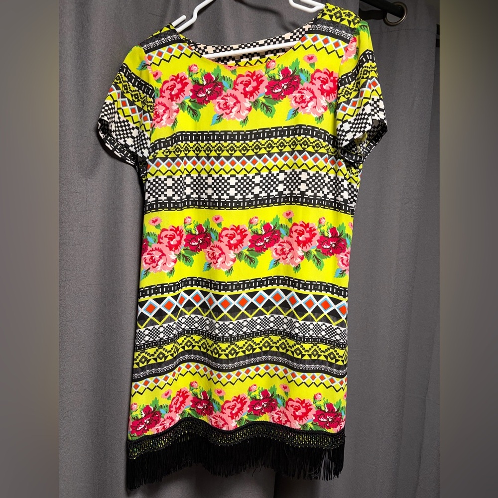 Anthropologie Uncle Frank retro dress fully lined sz M